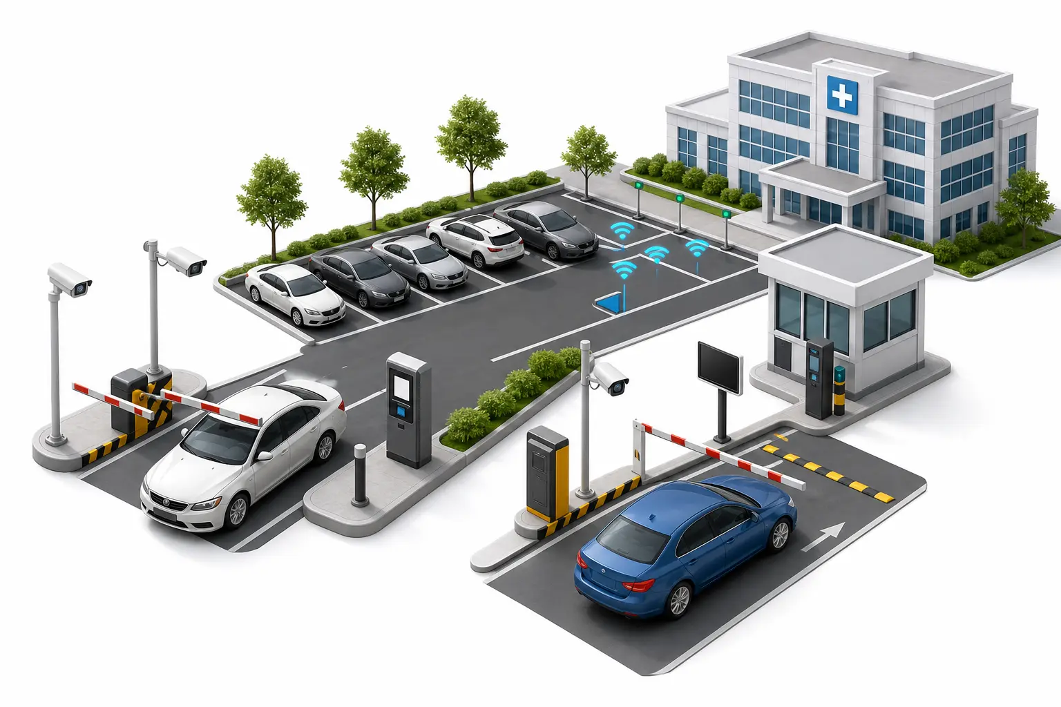 Hospital Parking Management System