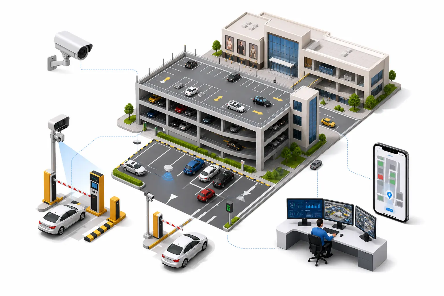Mall Parking Management System