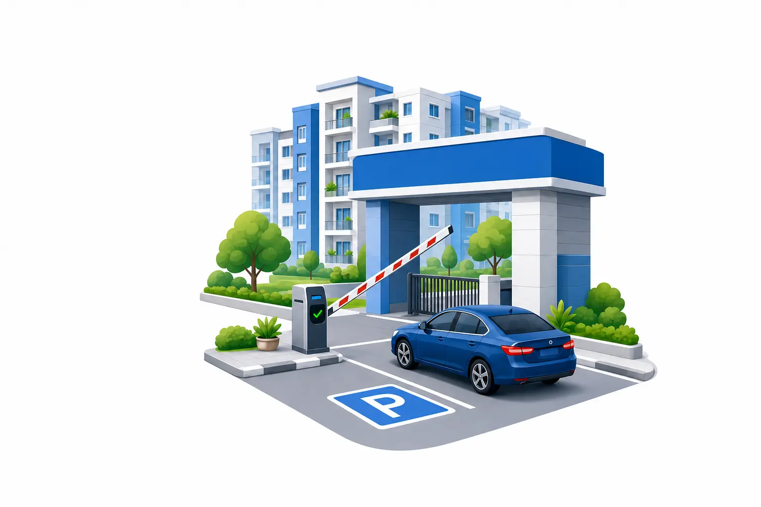 Society Parking Management System