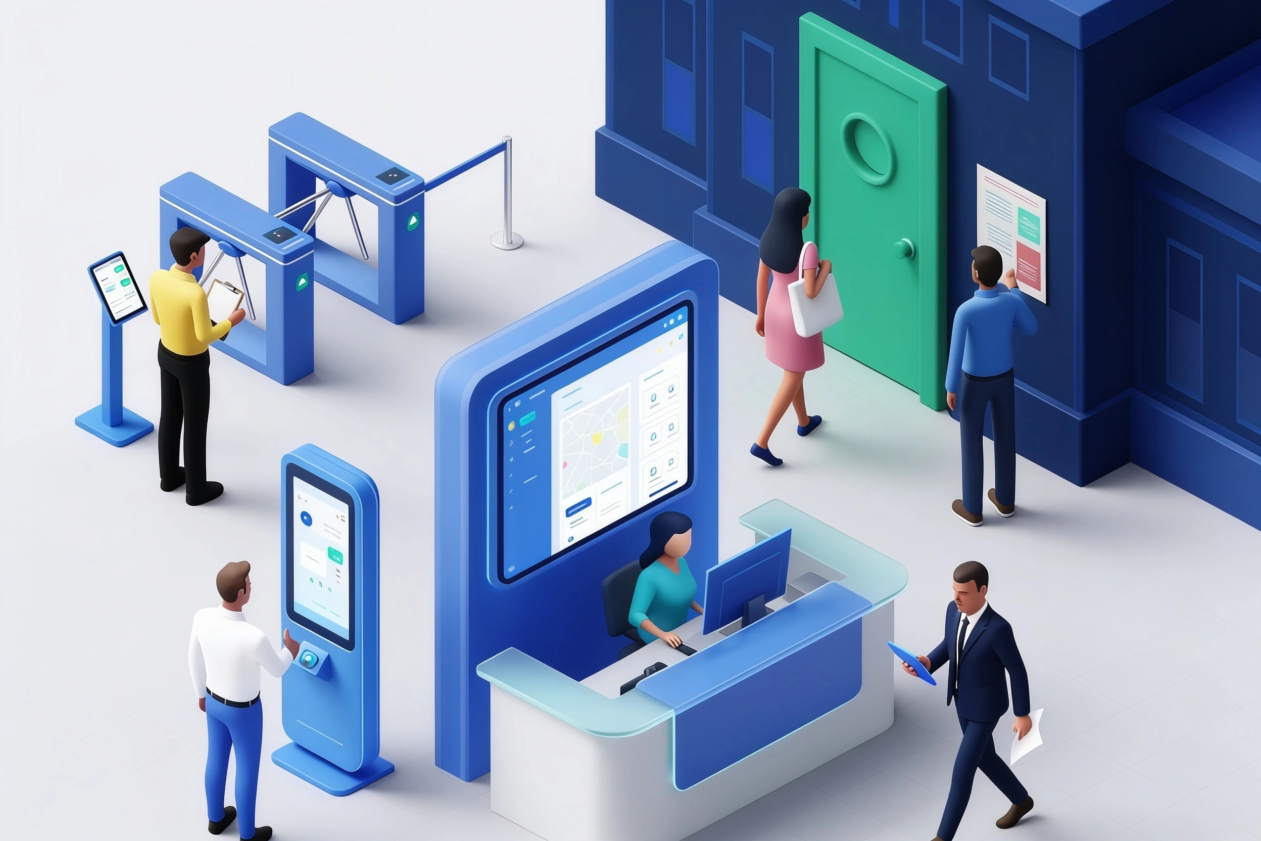 Visitor Management System for Event Venues and Convention Centers