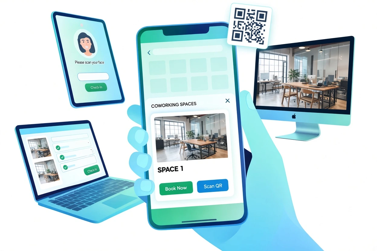 Visitor Management System for Co-working Spaces