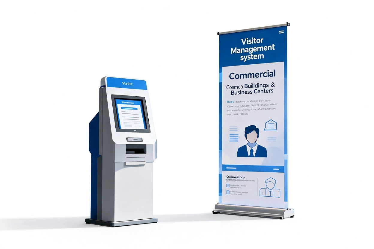 Visitor Management System for Commercial Buildings and Business Centers